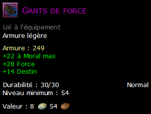 Gants de force