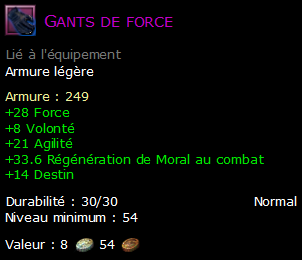 Gants de force