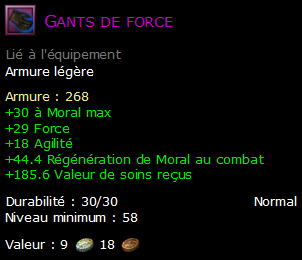 Gants de force