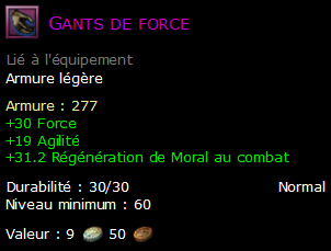 Gants de force