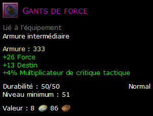 Gants de force