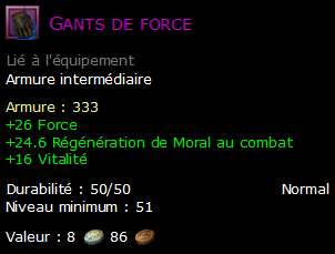 Gants de force