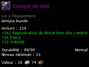 Casque de paix