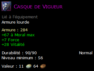 Casque de Vigueur