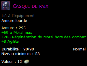 Casque de paix