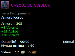 Casque de Vigueur