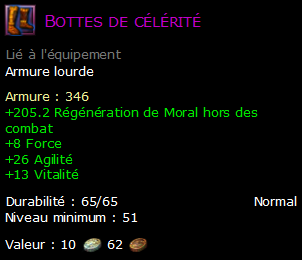 Bottes de célérité