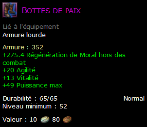 Bottes de paix