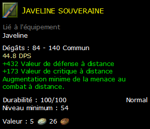 Javeline souveraine