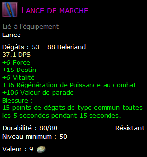 Lance de marche