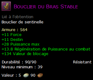 Bouclier du Bras Stable