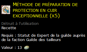 Méthode de préparation de protection en cuir exceptionnelle (x5)