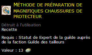 Méthode de préparation de magnifiques chaussures de protecteur