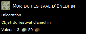 Mur du festival d'Enedhin