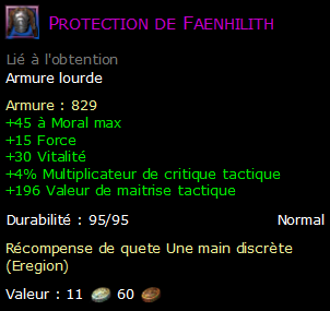 Protection de Faenhilith