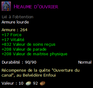 Heaume d'ouvrier