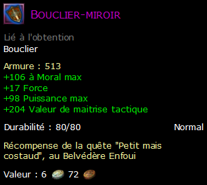 Bouclier-miroir