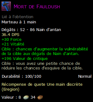 Mort de Fauldush