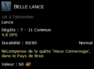 Belle lance