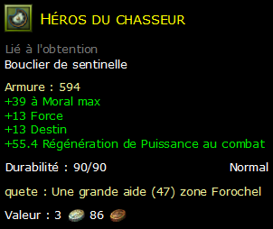 Héros du chasseur