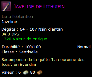 Javeline de Lithuifin