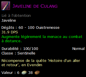 Javeline de Culang