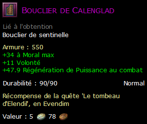 Bouclier de Calenglad