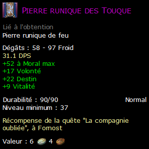 Pierre runique des Touque