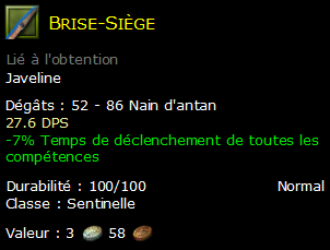 Brise-Siège