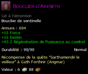 Bouclier d'Areneth