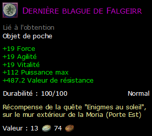 Dernière blague de Falgeirr