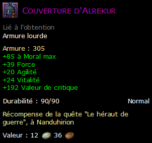 Couverture d'Alrekur