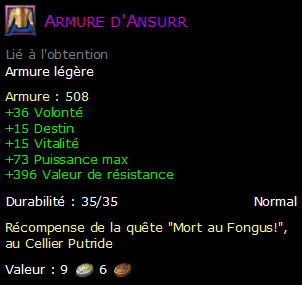 Armure d'Ansurr