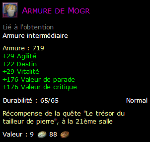 Armure de Mogr