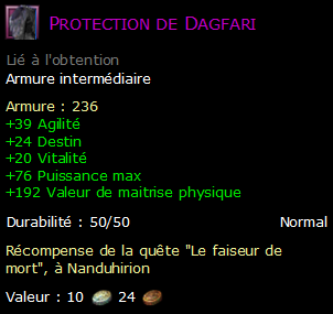 Protection de Dagfari