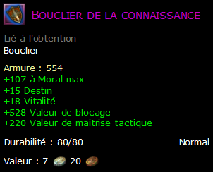 Bouclier de la connaissance