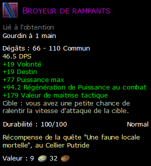 Broyeur de rampants