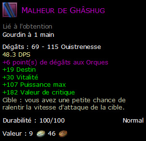 Malheur de Ghâshug