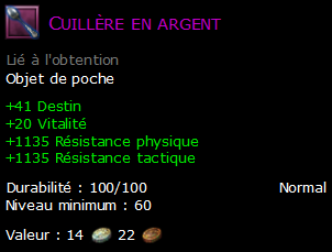 Cuillère en argent