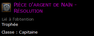 Pièce d'argent de Naïn - Résolution