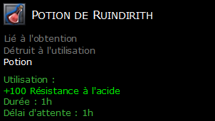 Potion de Ruindirith