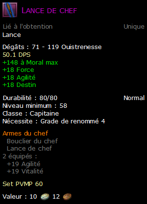 Lance de chef