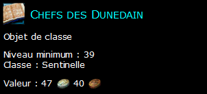 Chefs des Dunedain