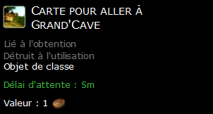 Carte pour aller à Grand'Cave