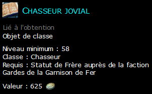 Chasseur jovial