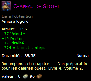 Chapeau de Slothi