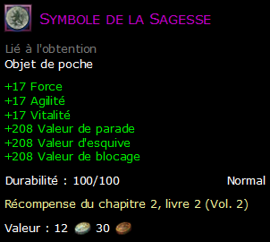 Symbole de la Sagesse