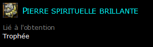 Pierre spirituelle brillante