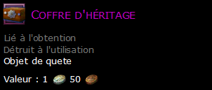 Coffre d'héritage