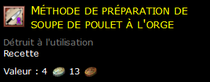 Méthode de préparation de soupe de poulet à l'orge